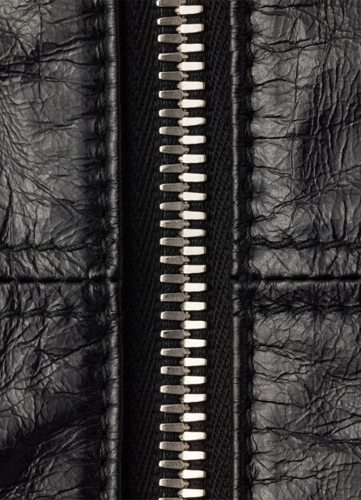 Prada Schoudertas van kalfsleer - detail 6 zwart