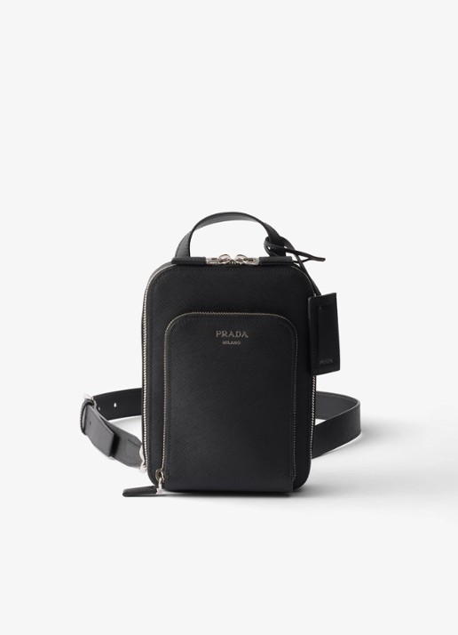 Prada Schoudertas van kalfsleer