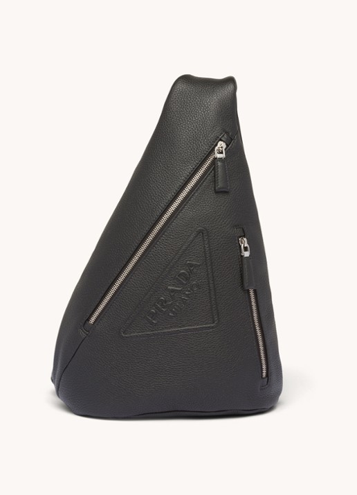 Prada Schoudertas van leer