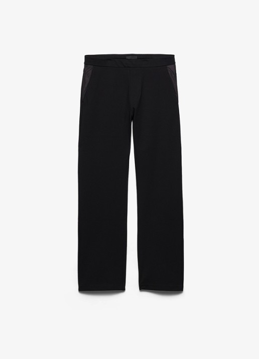 Prada Slim fit pantalon met steekzakken - voorkant 3 zwart