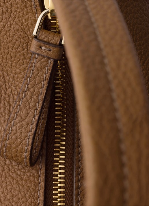 Prada Small handtas van kalfsleer - detail 6 bruin