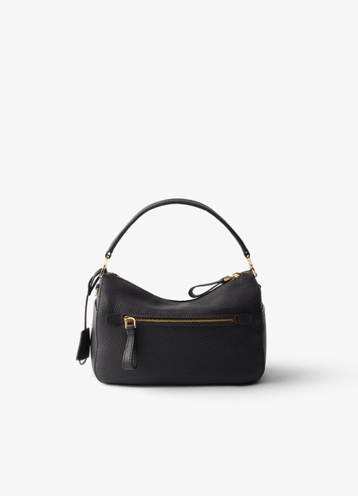 Prada Small handtas van kalfsleer - achterkant 5 zwart