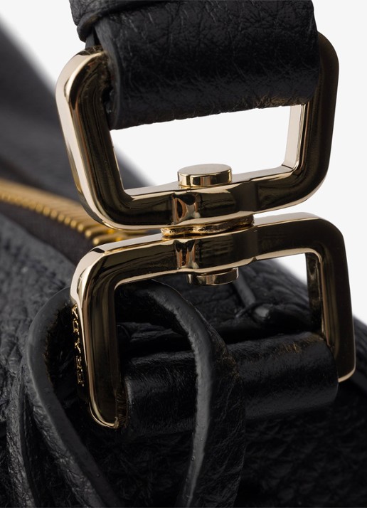 Prada Small handtas van kalfsleer - detail 4 zwart