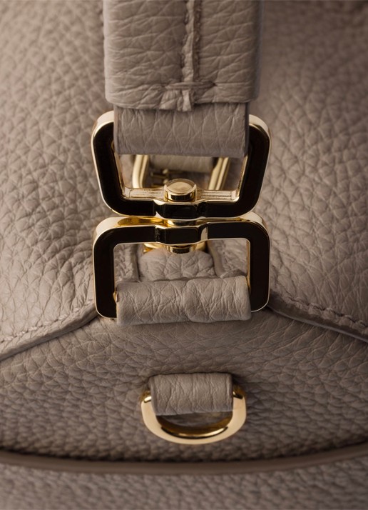 Prada Small handtas van kalfsleer - detail 3 taupe