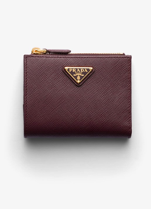 Prada Small portemonnee van kalfsleer