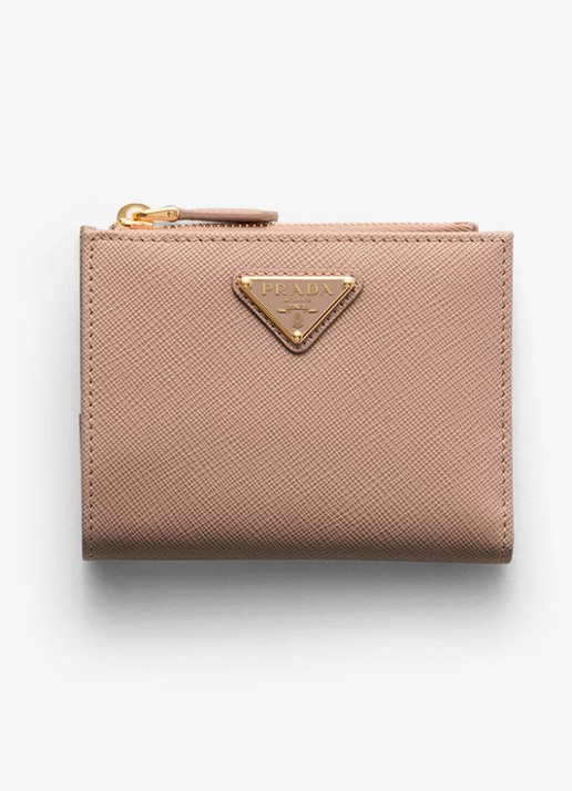 Prada Small portemonnee van kalfsleer