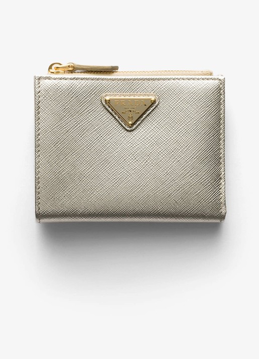 Prada Small portemonnee van kalfsleer