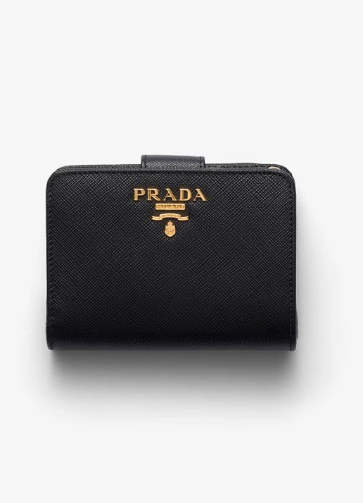 Prada Small portemonnee van kalfsleer