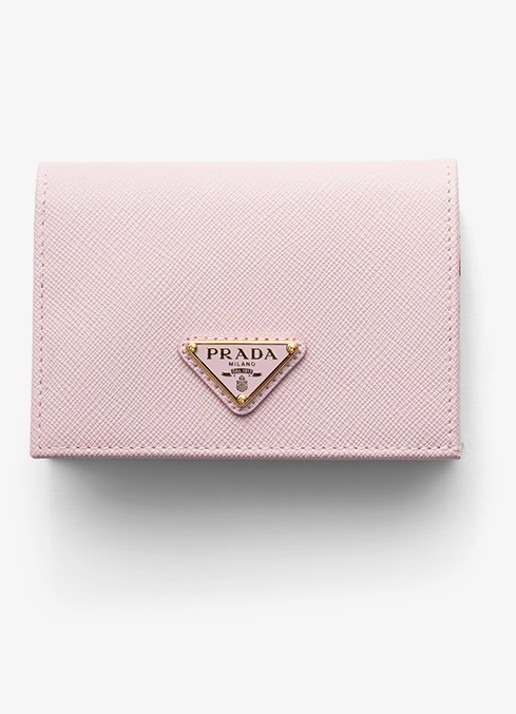 Prada Small portemonnee van leer