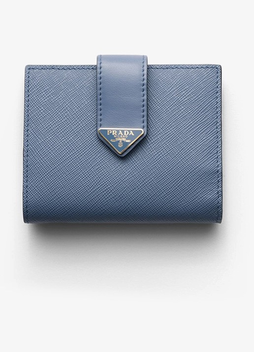 Prada Small portemonnee van leer