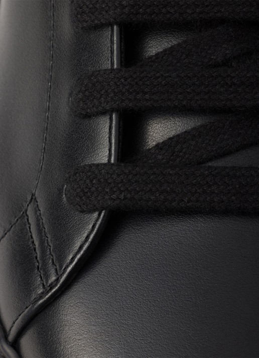 Prada Sneaker van leer - detail 3 zwart