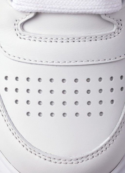 Prada Sneaker van leer - detail 6 wit