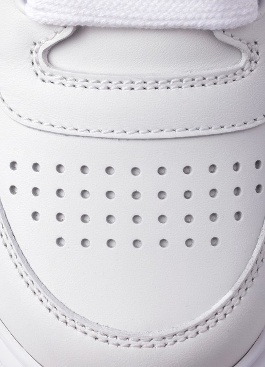 Prada Sneaker van leer - detail 3 wit