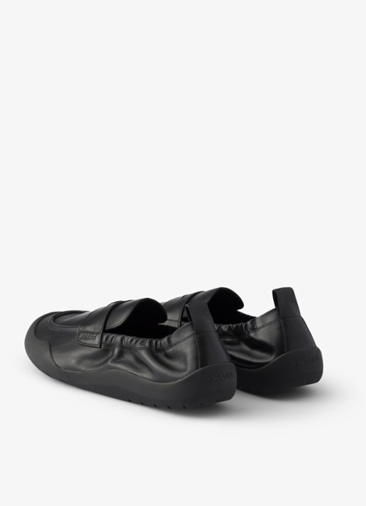 Prada Speedrock loafer van kalfsleer - achterkant 3 zwart