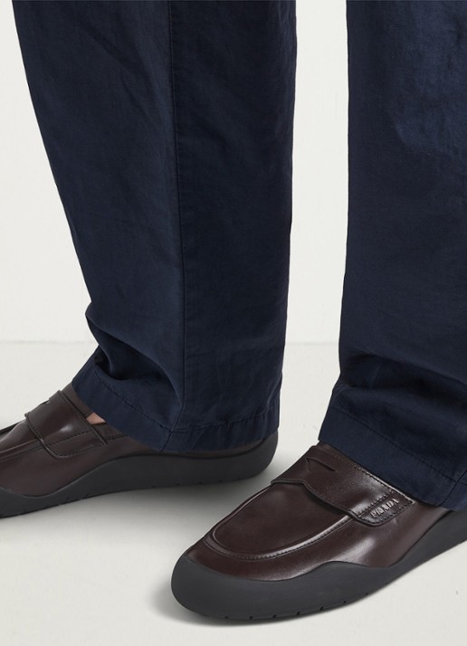 Prada Speedrock loafer van kalfsleer - detail 6 brown