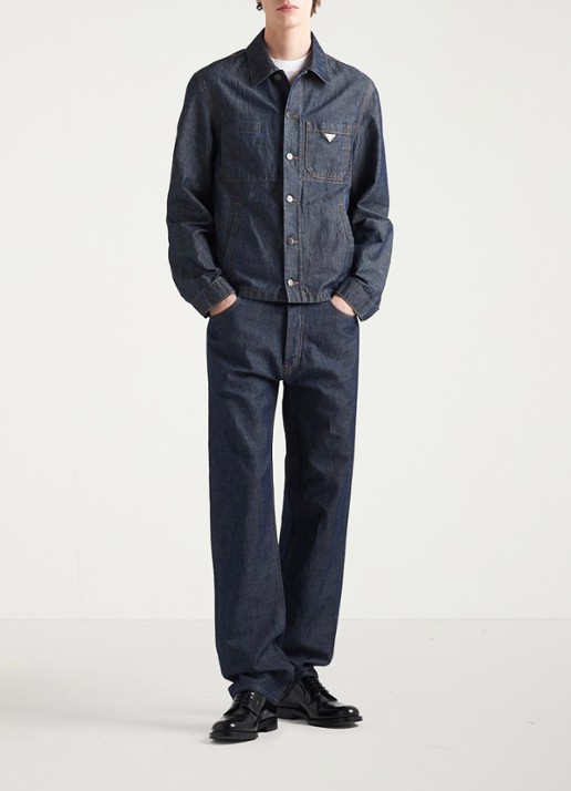 Prada Straight leg jeans met donkere wassing
