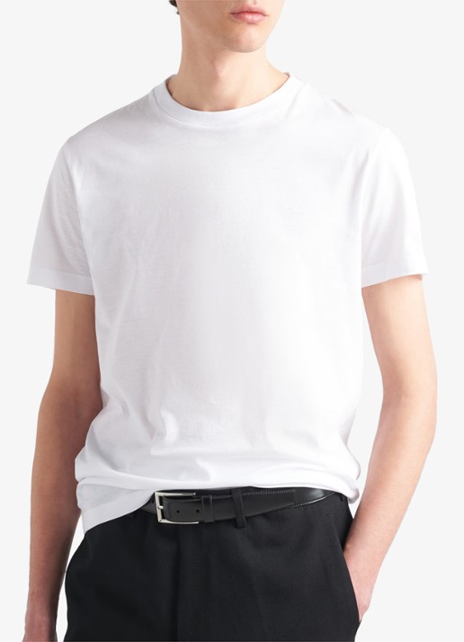 Prada T-shirt met ronde hals in 3-pack