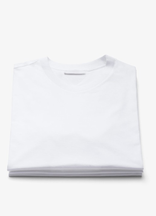 Prada T-shirt met ronde hals in 3-pack - detail 4 wit