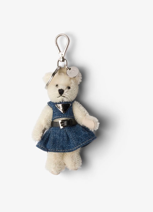 Prada Teddy tasbedel met logo