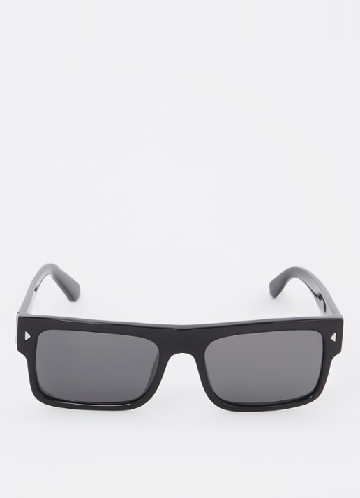 Prada Wayfarer zonnebril gepolariseerd  PRA10S   - detail 3 zwart