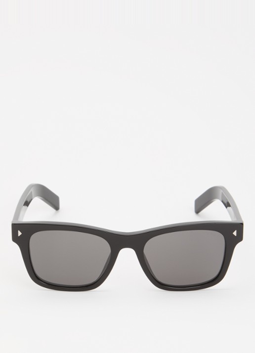 Prada Wayfarer zonnebril PR A17S - detail zwart