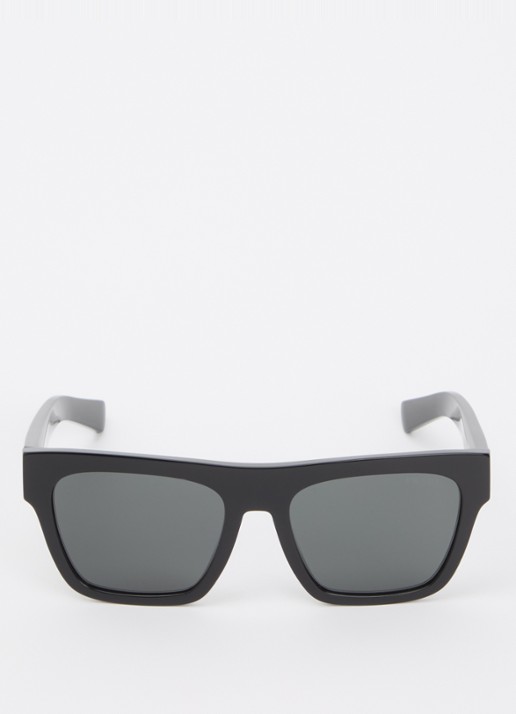 Prada Wayfarer zonnebril PR C03SF - detail 2 zwart