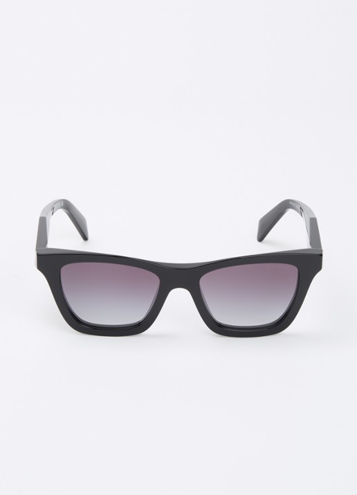 Prada Wayfarer zonnebril PR C07S - detail zwart
