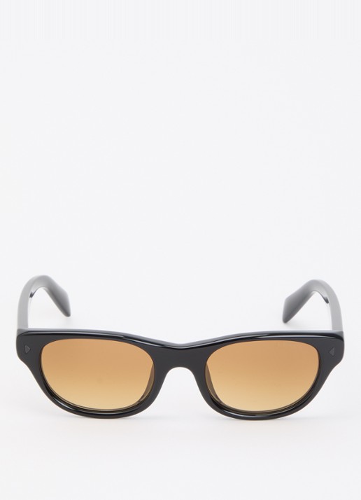 Prada Wayfarer zonnebril PR C08S - detail zwart