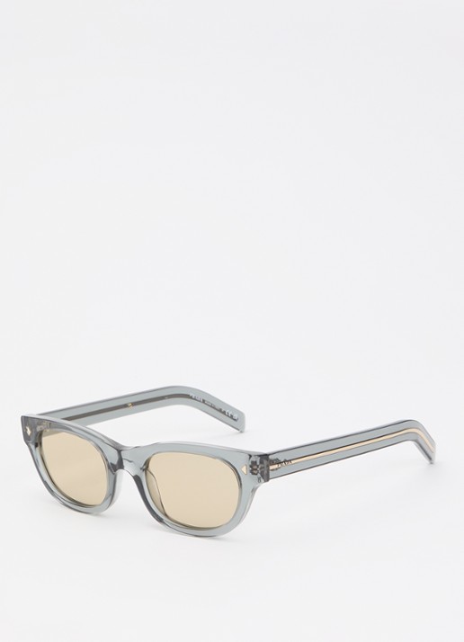 Prada Wayfarer zonnebril PR C09S - voorkant staalblauw