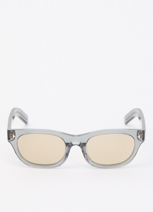 Prada Wayfarer zonnebril PR C09SF - detail grijs