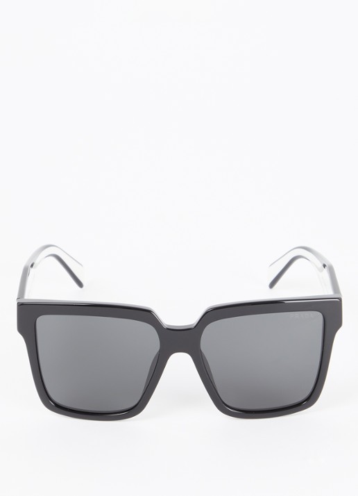 Prada Wayfarer zonnebril PR24Z - detail zwart
