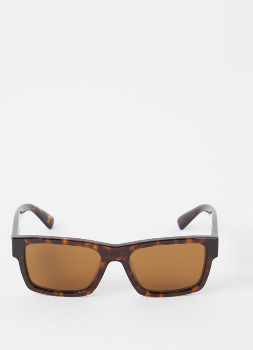 Prada Wayfarer zonnebril PR25ZS - detail 2 donkerbruin