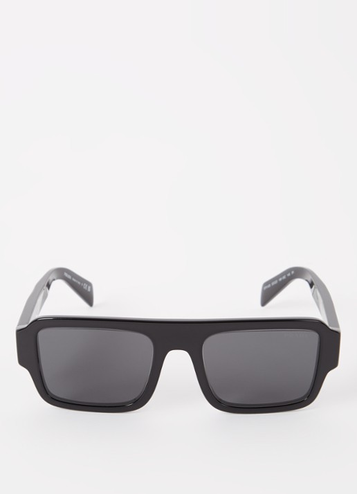 Prada Wayfarer zonnebril PRA05S - detail zwart