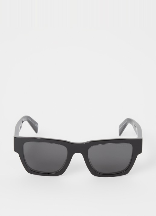 Prada Wayfarer zonnebril PRA06S - detail zwart