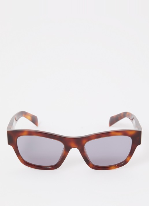 Prada Wayfarer zonnebril PRB09S - detail 2 bruin