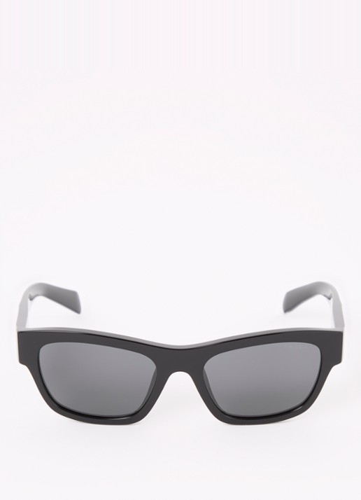 Prada Wayfarer zonnebril PRB09S   - detail zwart