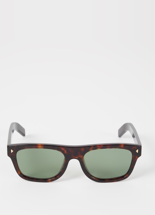 Prada Wayfarer zonnebril PRB12S - detail 2 donkerbruin