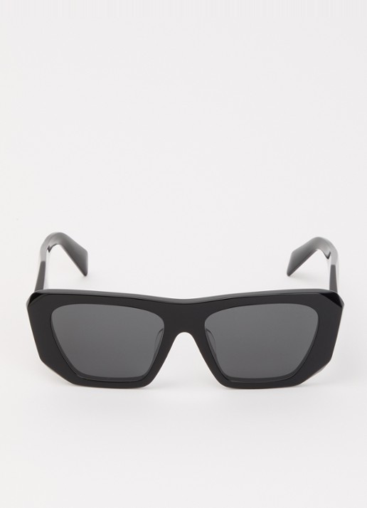 Prada Wayfarer zonnebril PRB18SF - detail 2 grijs