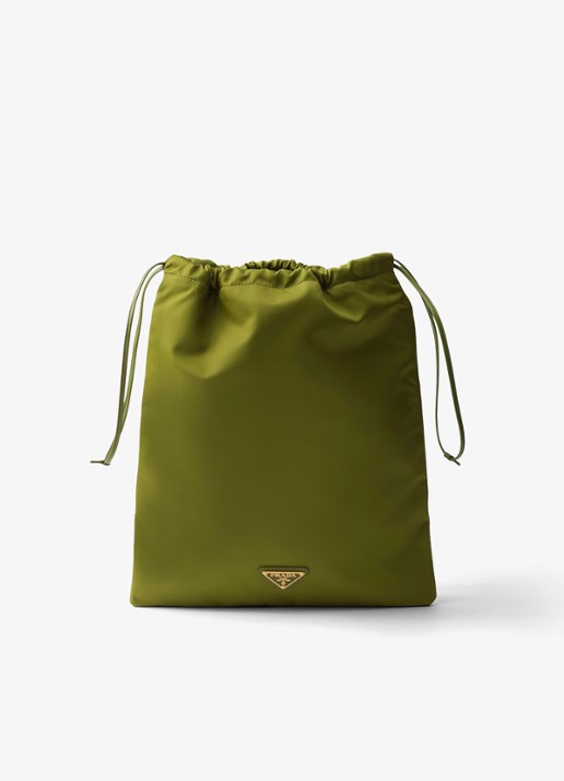 Prada Wish Re-Nylon handtas met logo