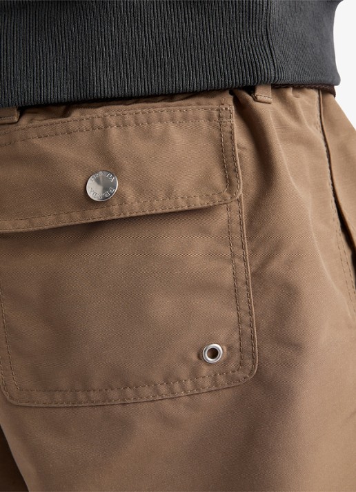 Prada Zwemshorts met steekzakken - detail 3 bruin