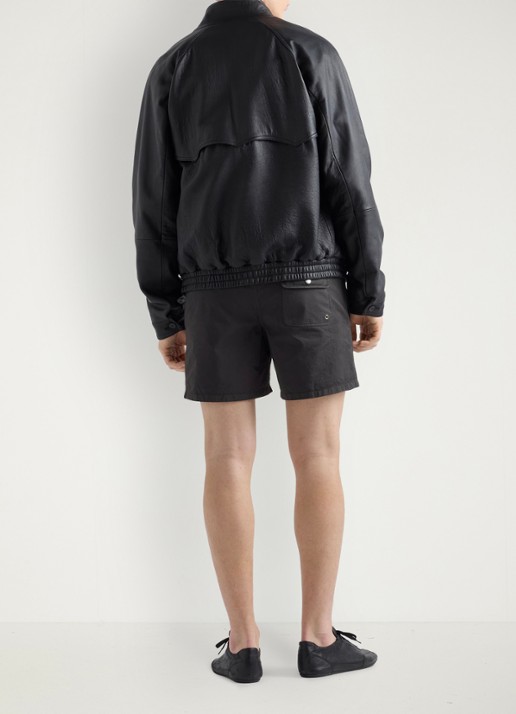 Prada Zwemshorts met steekzakken - achterkant donkergrijs