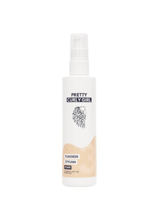 Pretty Curly Girl Flaxseed Styling Foam - stylingmousse