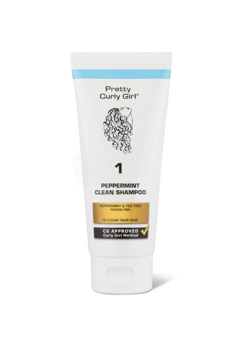 Pretty Curly Girl Pepperment Clean Shampoo - voorkant undefined