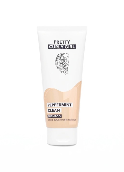 Pretty Curly Girl Peppermint Clean Shampoo - voorkant undefined