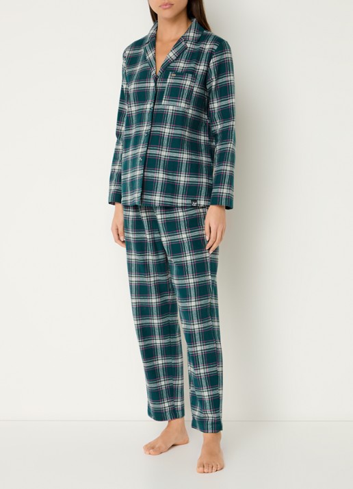 Pretty You Pyjamset met ruitdessin