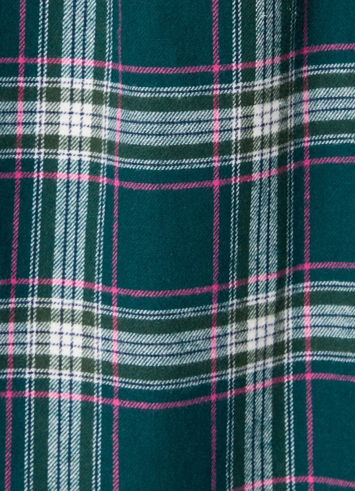 Pretty You Pyjamset met ruitdessin - detail 5 groen