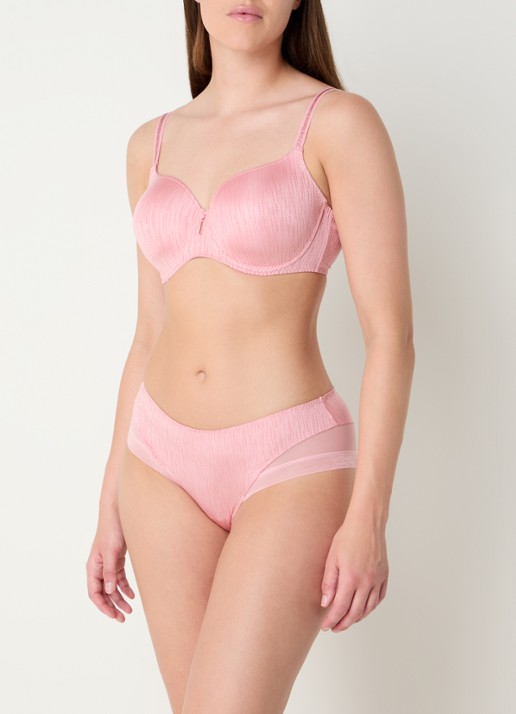 PrimaDonna Badala hipster met mesh - voorkant 5 roze