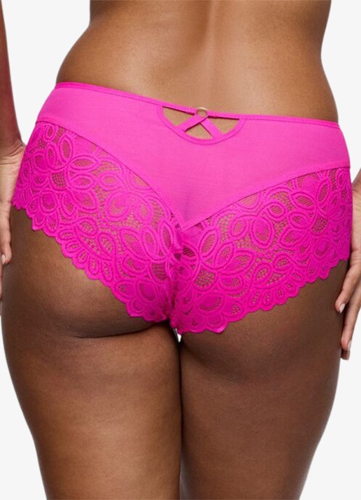 PrimaDonna Dear Night slip met kant - achterkant fuchsia