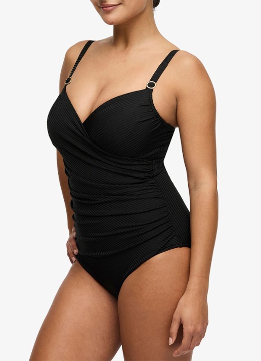 PrimaDonna Delray badpak met structuur en beugel - detail 5 zwart