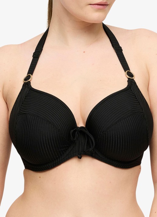 PrimaDonna Delray balconette bikinitop met structuur - detail 8 zwart